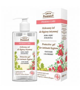 Green Pharmacy - Beruhigendes Intimhygienegel Pharma Care - Eichenrinde und Cranberry