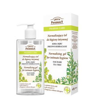 Green Pharmacy - Normalisierung des Intimhygienegels Pharma Care - Eichenrinde und Teebaum