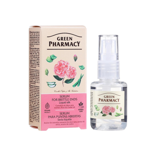 Green Pharmacy - Flüssiges Seidenserum für Spliss