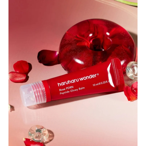 Haruharu Wonder - Lippenbalsam Rose PDRN Peptide Glowy - Clear Glossy