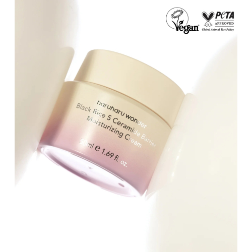 Haruharu Wonder - Feuchtigkeitsspendende Gesichtscreme Black Rice 5 Ceramide Barrier