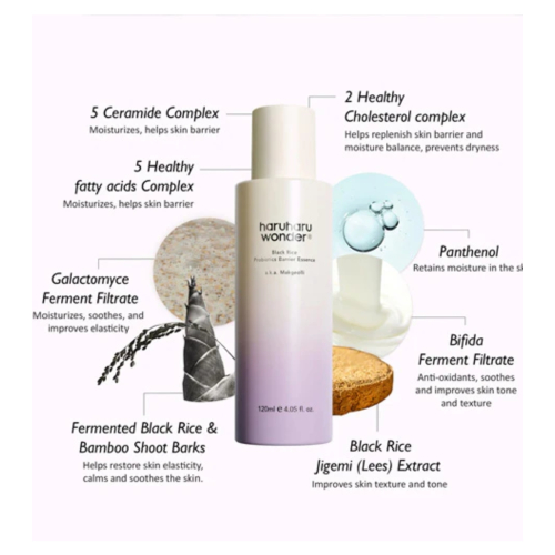 Haruharu Wonder - Straffende Gesichtsserum Black Rice Probiotics Barrier