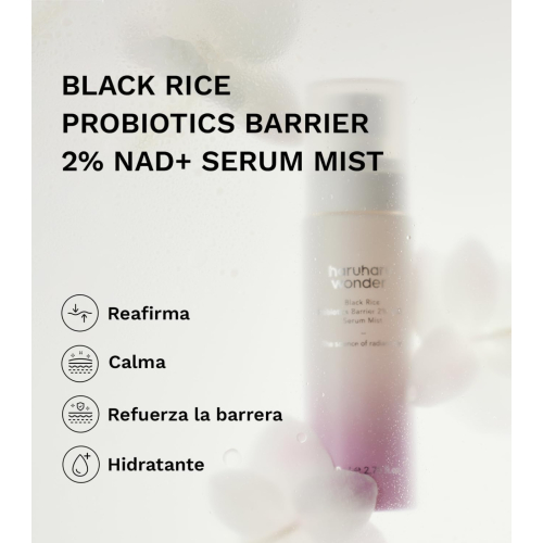 Haruharu Wonder - Serum in Sprayform Black Rice Probiotics Barrier 2% NAD+