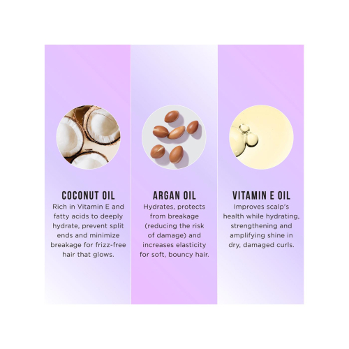 Hask – Deep Curl Revitalizing Conditioner Curl Care – Kokosnussöl, Arganöl und Vitamin E