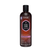 Hask - Feuchtigkeitsspendendes Shampoo Curl Care - Kokosöl, Arganöl und Vitamin E.