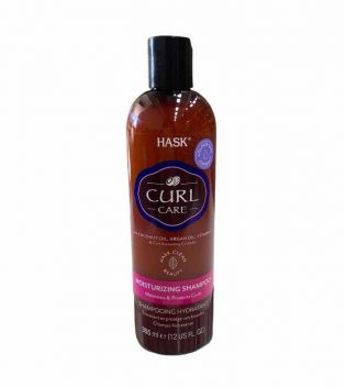 Hask - Feuchtigkeitsspendendes Shampoo Curl Care - Kokosöl, Arganöl und Vitamin E.