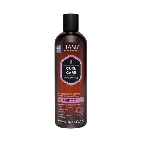 Hask - Feuchtigkeitsspendendes Shampoo Curl Care - Kokosöl, Arganöl und Vitamin E.