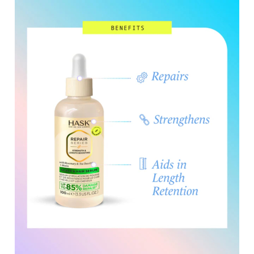 Hask - *Repair Series* - Haarserum Strength & Length Boosting