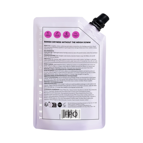 Hask - *Texture Solutions* – Leichte feuchtigkeitsspendende Haarmaske