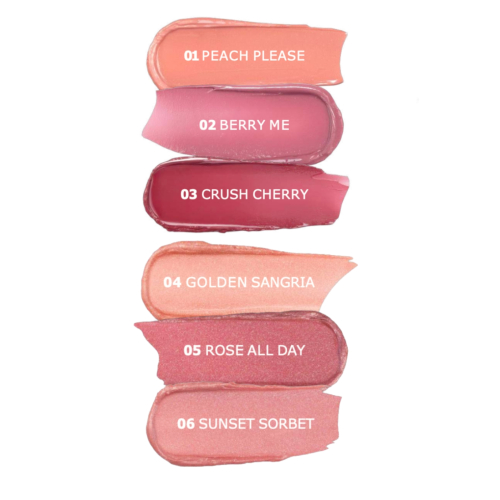 Hean - Lippenstift Juicy Glossy - 06: Sunset Sorbet