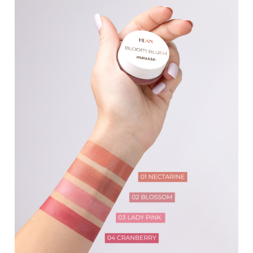 Hean – Mousse Blush Bloom Blush - 03: Lady Pink
