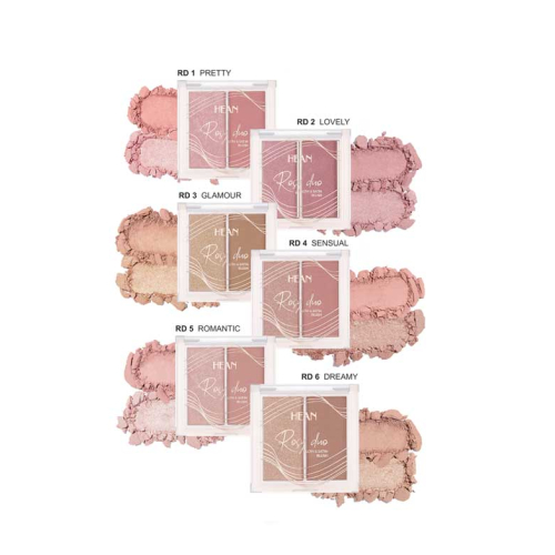 Hean - Puderrouge Duo Rosy - Romantic