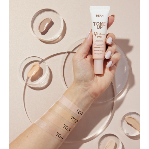 Hean - Getönte tonisierende Gesichtscreme Tone Up SPF15 - T02: Natural