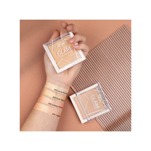 Hean – Puder-Highlighter Glam Highlighter - 204: Gold Glow