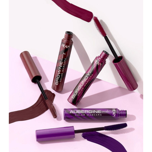 Hean – Mascara Color Aubergine - Burgundy Brown
