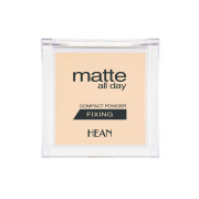 Hean - Pulver-Fixer Matte all Day Compact Powder - 500: Soft Beige