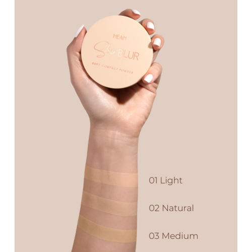 Hean - Kompaktpuder Skin Blur - 01: Light
