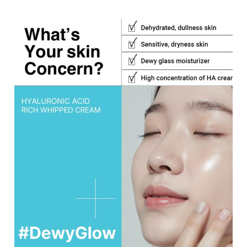 Heimish - *Heimish RX* - Gesichtscreme Hyaluronic Acid Rich Whipped Cream