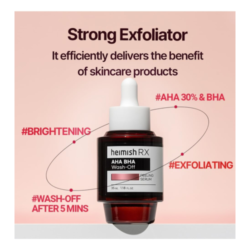 Heimish – *Heimish RX* – AHA BHA Gesichtspeelingserum – Akne-Haut