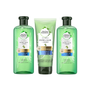 Herbal Essences - *Bio Renew* – Packung stärkt und spendet Feuchtigkeit – 2 Shampoos + Pflege