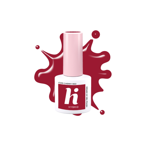 Hi Hybrid - Semi-permanenter Nagellack - 249: Cherry Red