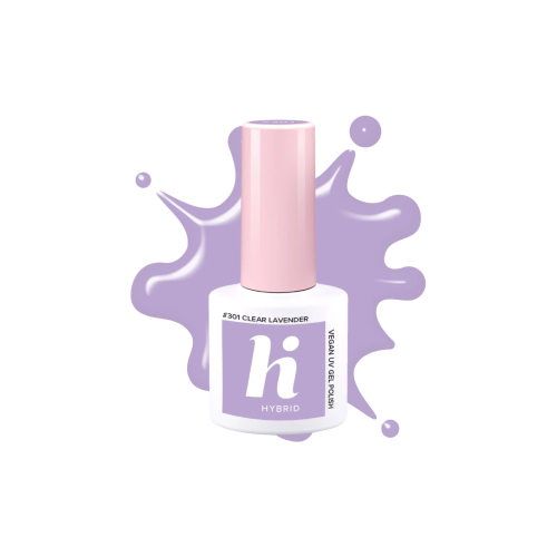 Hi Hybrid - Semi-permanenter Nagellack - 301: Clear Lavender