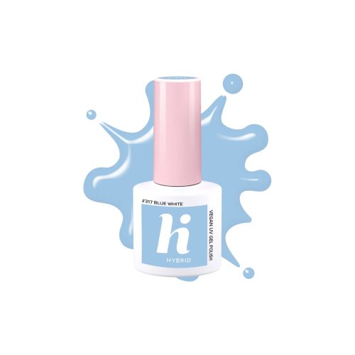 Hi Hybrid - Semi-permanenter Nagellack - 317: Blue White