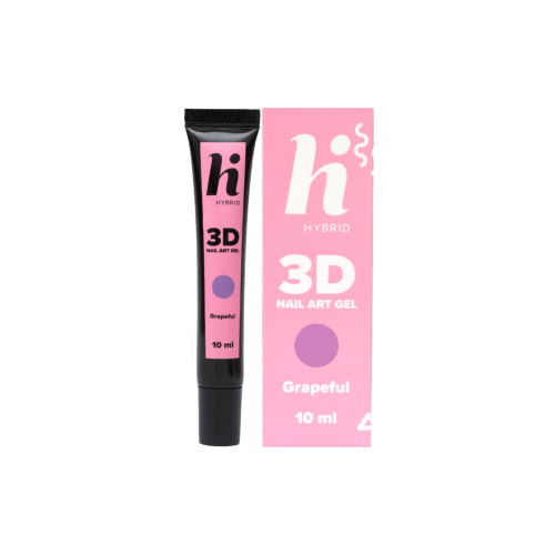 Hi Hybrid - Nail Art Gel 3D Nail Art Gel - Grapeful