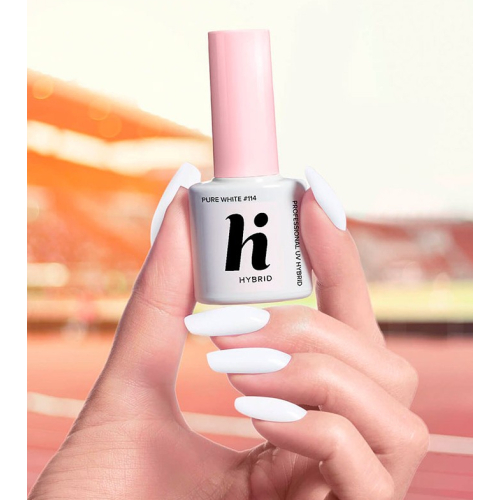 Hi Hybrid - *Hi Sport* - Semipermanenter Nagellack - 114: Pure White