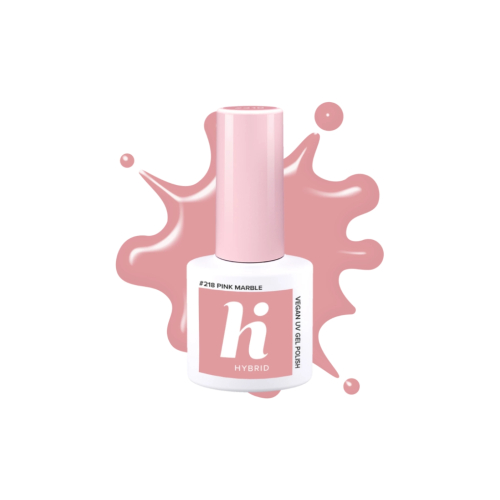 Hi Hybrid - Semipermanenter Nagellack - 218: Pink Marble