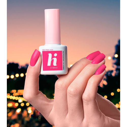 Hi Hybrid - *Hi Vibes* - Semipermanenter Nagellack - 225: Red Pink