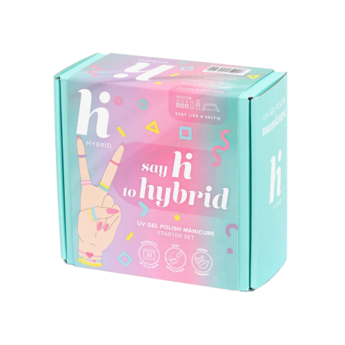 Hi Hybrid - Maniküre-Set mit 15W/24 UV-LED-Lampe Say hi to Hybrid