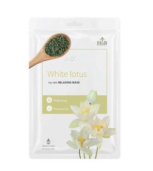HNB - Aufhellende Gesichtsmaske - Weißer Lotus