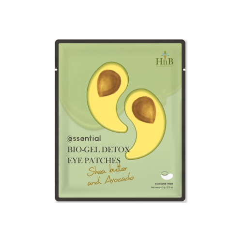 HNB – Detox-Bio-Gel-Pflaster für die Augenkontur – Avocado- und Sheabutter