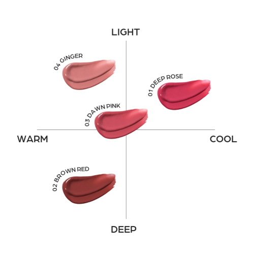 House of HUR – Lippentönung Glowy Ampoule Tint – 02: Brown Red