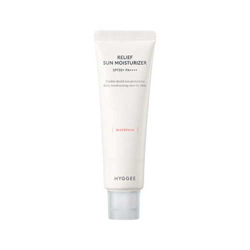 Hyggee - Feuchtigkeitsspendende Gesichts-Sonnencreme SPF50+ Relief Sun Moisturizer