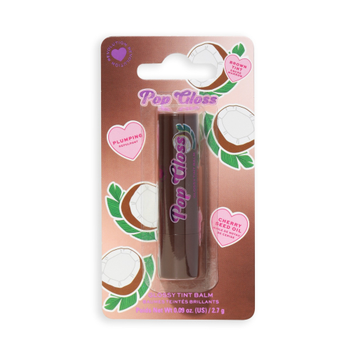 I Heart Revolution – Lippenbalsam Pop Gloss - Coconut Brown