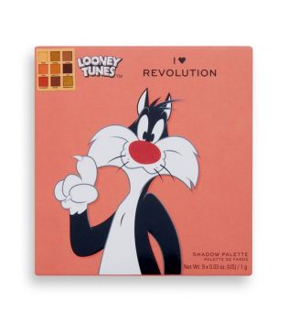 I Heart Revolution – *Looney Tunes* – Mini-Lidschatten-Palette – Wild