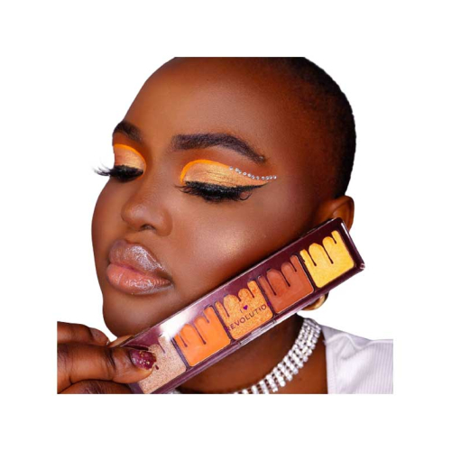 I Heart Revolution  – Lidschattenpaletten Mini Chocolate - Chocolate Fudge