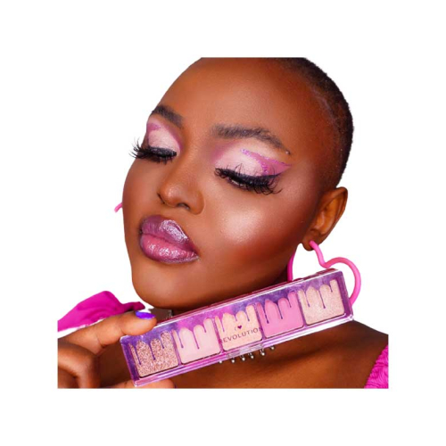 I Heart Revolution - Lidschattenpaletten Mini Chocolate - Raspberry Fool