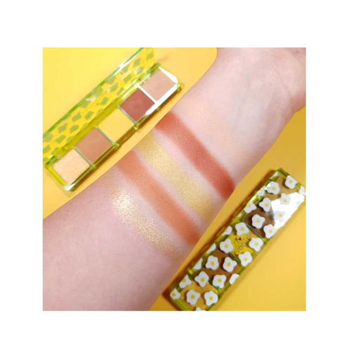 I Heart Revolution - Lidschattenpaletten Mini Match - Fried Eggs