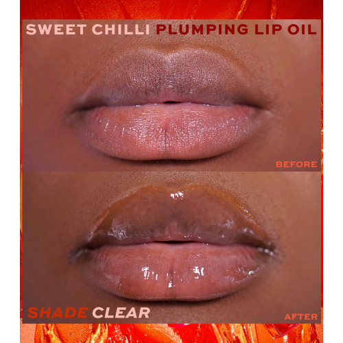 I Heart Revolution – *Sweet Chilli* – Volumengebendes Lippenöl – Clear