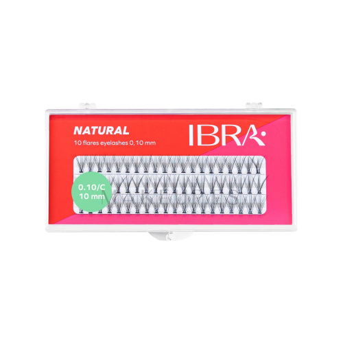 Ibra - Individuelle falsche Wimpern 0.10 C - 12mm