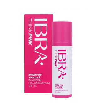 Ibra - *Think Pink* – Feuchtigkeitsspendender Primer mit Hyaluronsäure SPF15