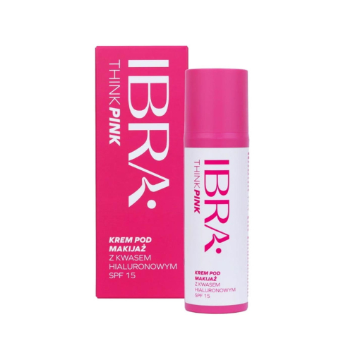 Ibra - *Think Pink* – Feuchtigkeitsspendender Primer mit Hyaluronsäure SPF15