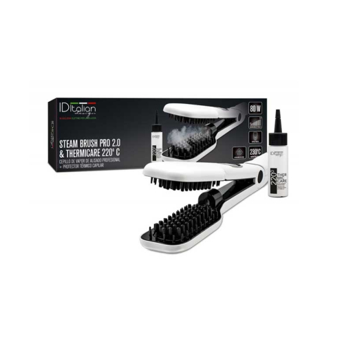ID Italian Design - Dampfbürste Steam Iron Pro 2.0 + Thermicare