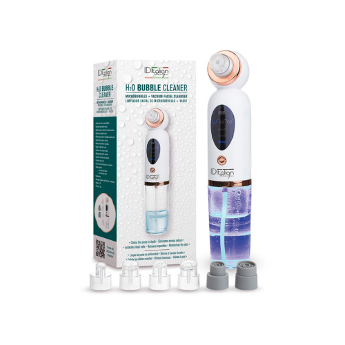 ID Italian Design – Mikrobläschen-Gesichtsreiniger + Staubsauger