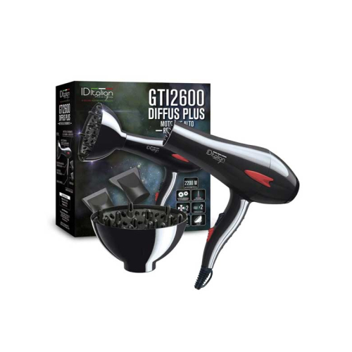 ID Italian Design – Haartrockner mit Diffusor GTI2600 Plus