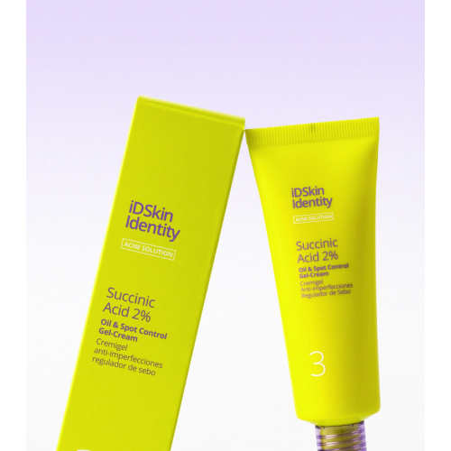 ID Skin Identity - *Acne Solution* - Anti-Pickel-Gesichtscreme mit 1% Bernsteinsäure