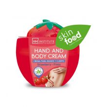 IDC Institute - Creme Körper und Hände Skin Food  - Erdbeere
